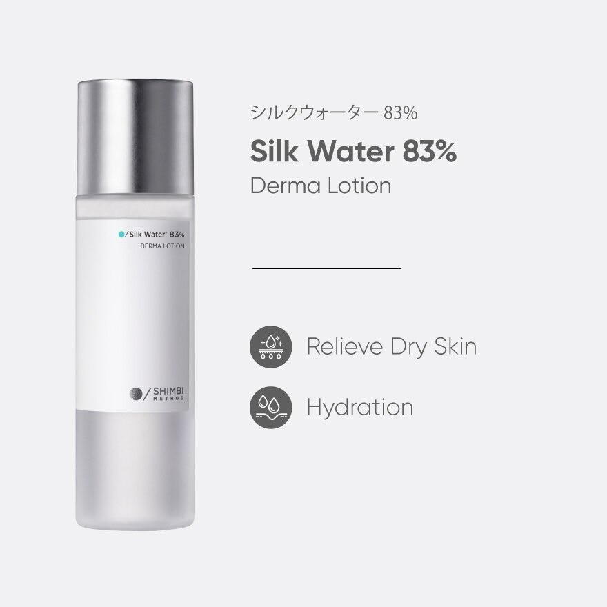 Derma Lotion Silk Water 83% 120ml
