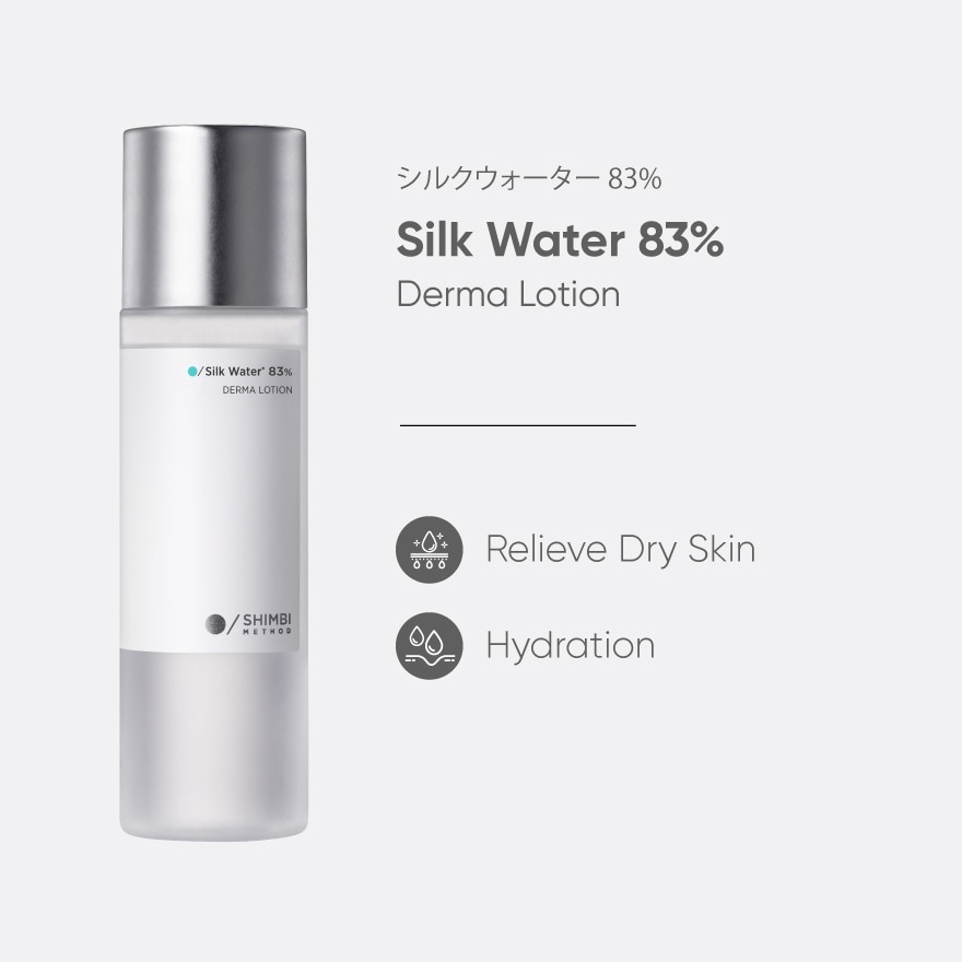 Derma Lotion Silk Water 83% 120ml