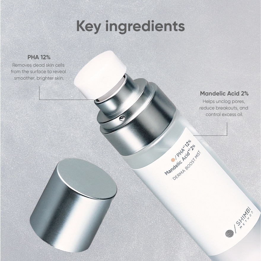 Derma Boost Mist PHA 12%, Mandelic Acid 2% 60ml