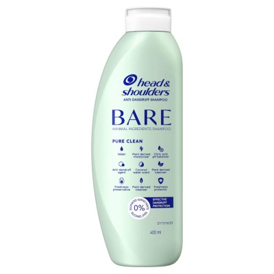 HEAD&SHOULDERS - Bare Pure Clean Shampoo 400ml image