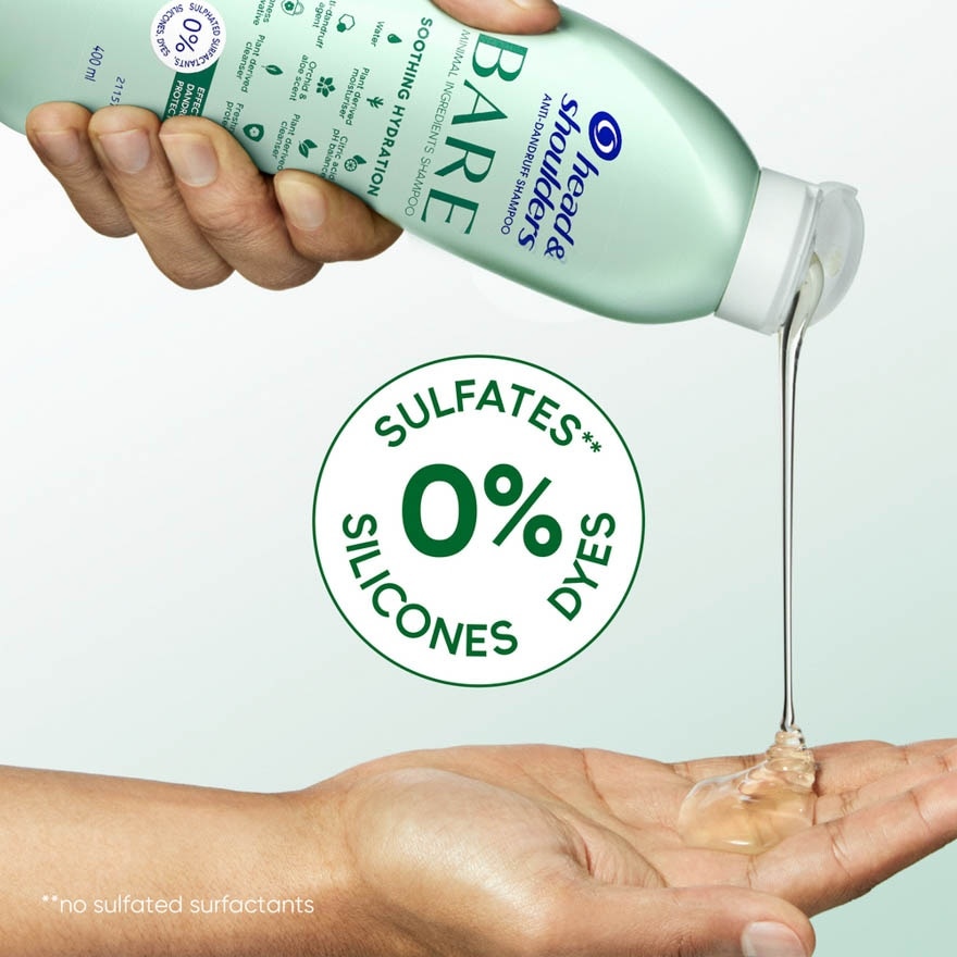 Bare Soothing Hydration Shampoo 400ml