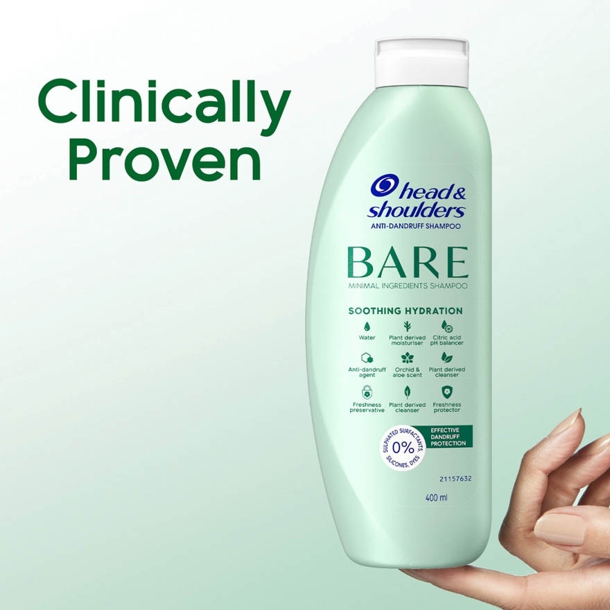 Bare Soothing Hydration Shampoo 400ml