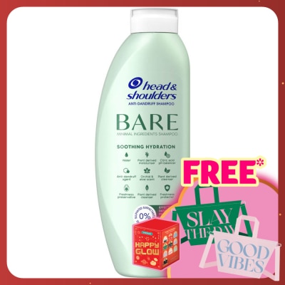 HEAD&SHOULDERS Bare Soothing Hydration Shampoo 400ml