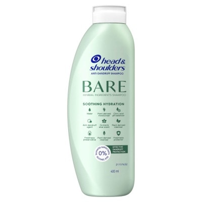 HEAD&SHOULDERS Bare Soothing Hydration Shampoo 400ml