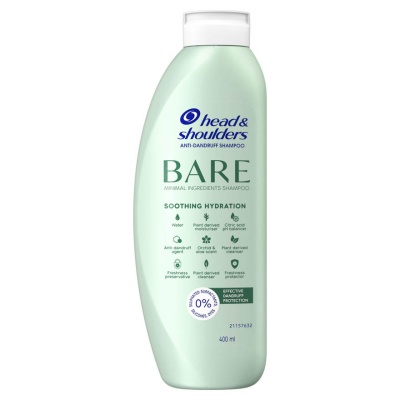 HEAD&SHOULDERS - Bare Soothing Hydration Shampoo 400ml image