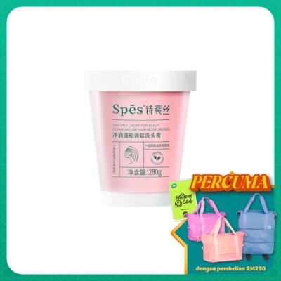 SPES - Sea Salt Cream for Scalp-Cleansing & Hair-Moisturizing 280g