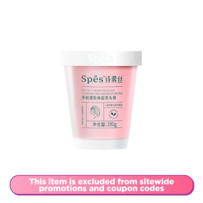 SPES - Sea Salt Cream for Scalp-Cleansing & Hair-Moisturizing 280g