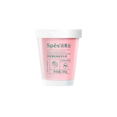SPES Sea Salt Cream for Scalp-Cleansing & Hair-Moisturizing 280g