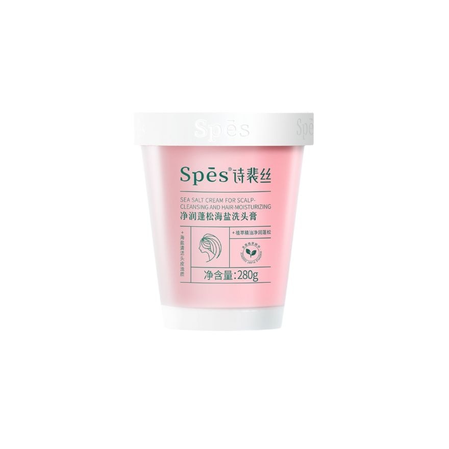 Sea Salt Cream for Scalp-Cleansing & Hair-Moisturizing 280g