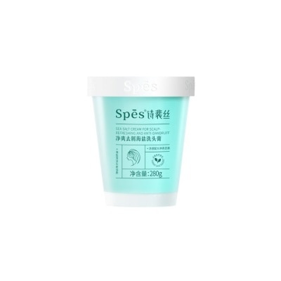 SPES Sea Salt Cream for Scalp-Refreshing & Anti-Dandruff 280g