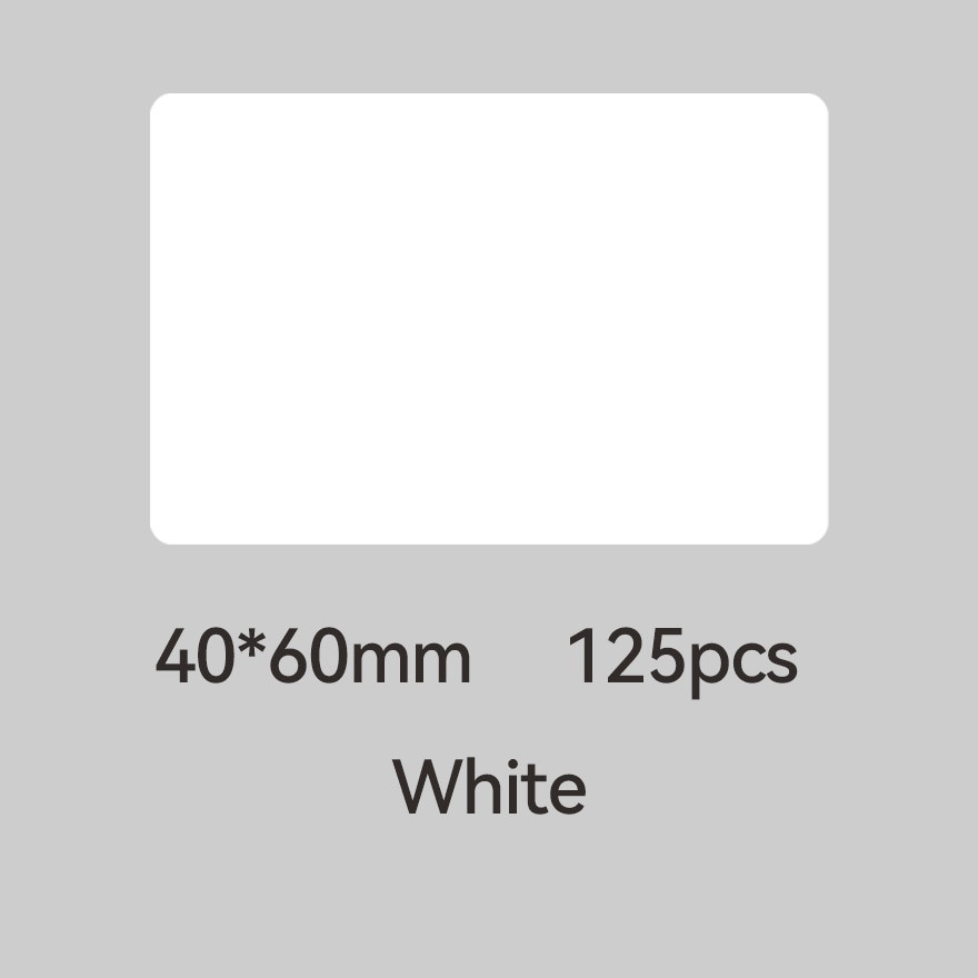 B21/B1/B3S/B31/K3/M2 White Sticker 40*60mm