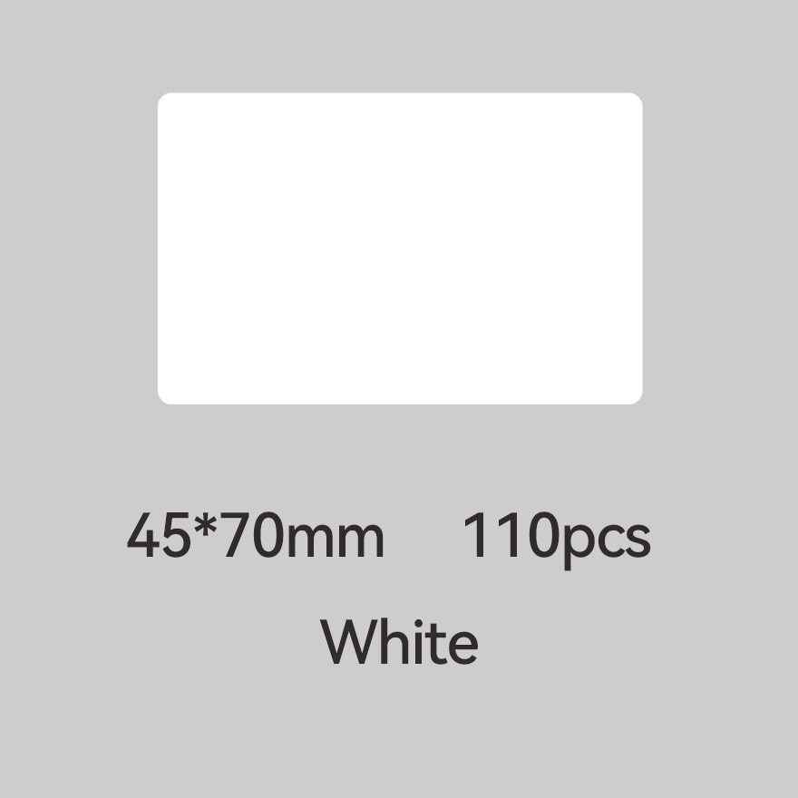 B21/B1/B3S/B31/K3/M2 White Sticker 45*70mm