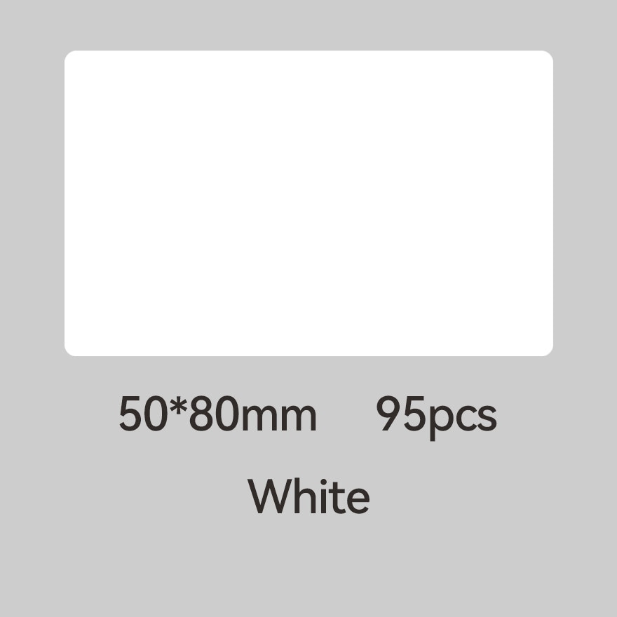 B21/B1/B3S/B31/K3/M2 White Sticker 50*80mm