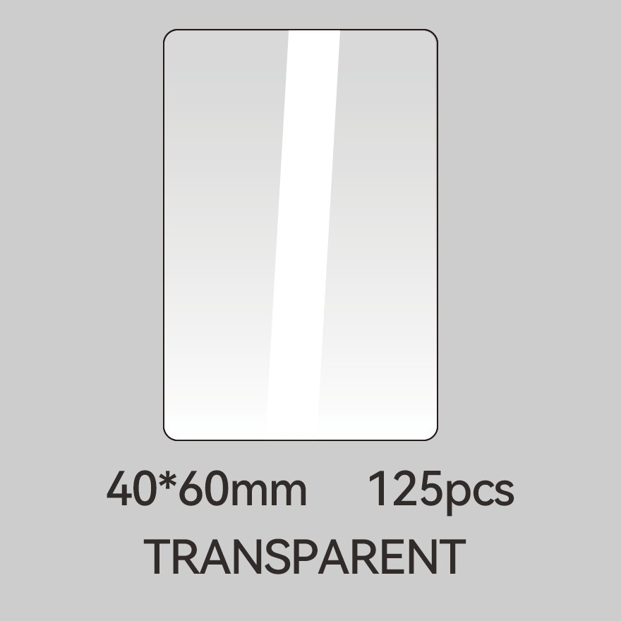B21/B1/B3S/B31/K3/M2 Transperent Sticker 40*60mm