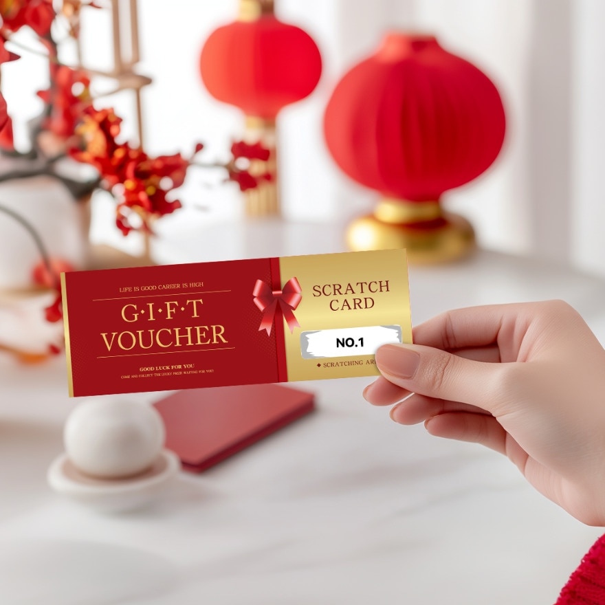 B21/B1/B3S/B31/K3/M2 Gift Scratch Card 54*150mm