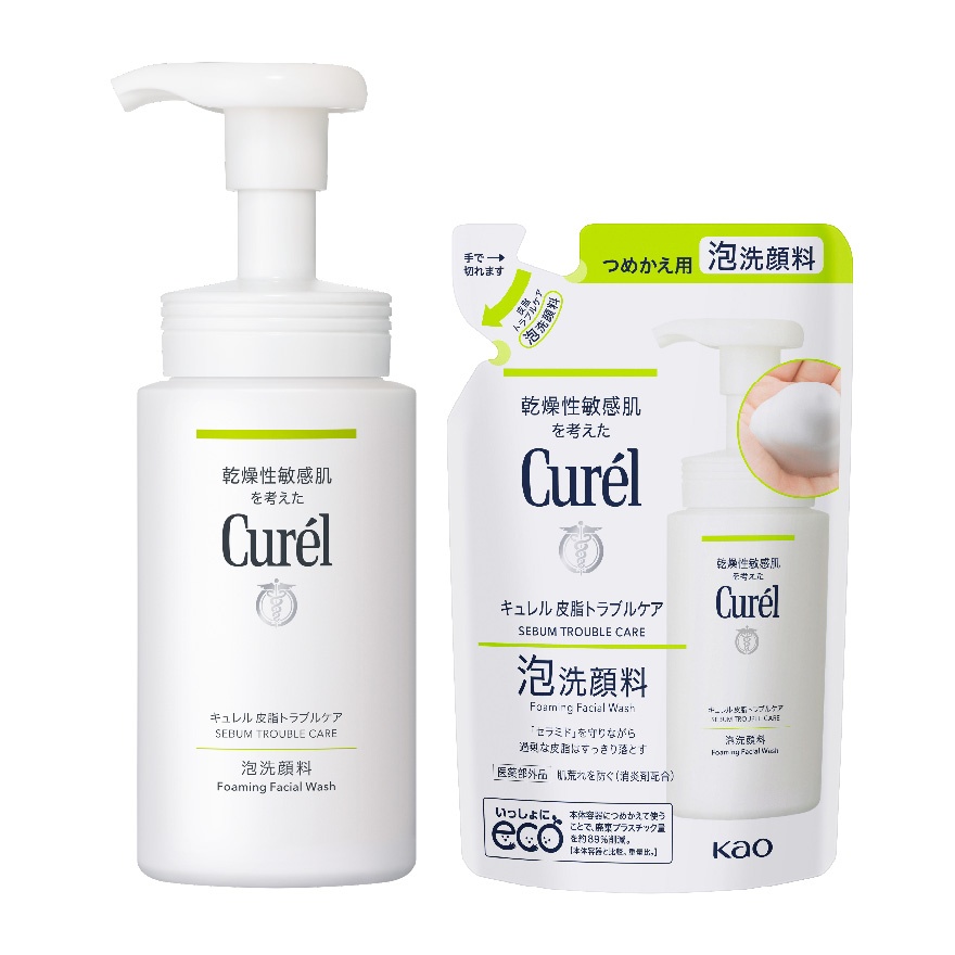 Sebum Care Foaming Wash 150ML + Refill 130ML Set image