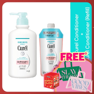 CUREL Conditioner 420ML + Refill 340ML