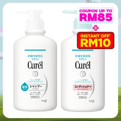CUREL Shampoo 420ML + Conditioner 420ML