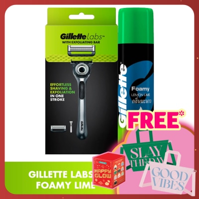 GILLETTE Labs Razor 1s + Foamy Lime 50g