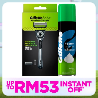 GILLETTE Labs Razor 1s + Foamy Lime 50g