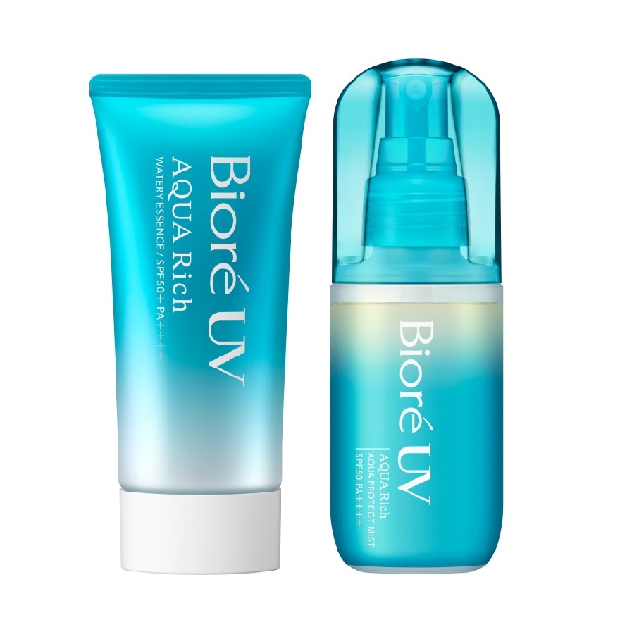 Uv Aqua Rich Watery Essence 50G + Uv Aqua Rich Aqua Protect Mist Set