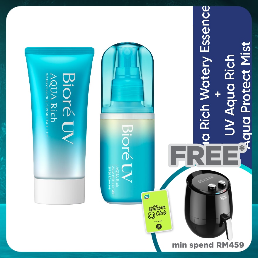 Uv Aqua Rich Watery Essence 50G + Uv Aqua Rich Aqua Protect Mist Set