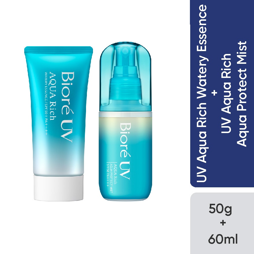 Uv Aqua Rich Watery Essence 50G + Uv Aqua Rich Aqua Protect Mist Set image