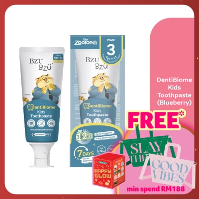 BZU BZU DentiBiome Kids Toothpaste Blueberry Stage 3 (7-12Yrs) 50g