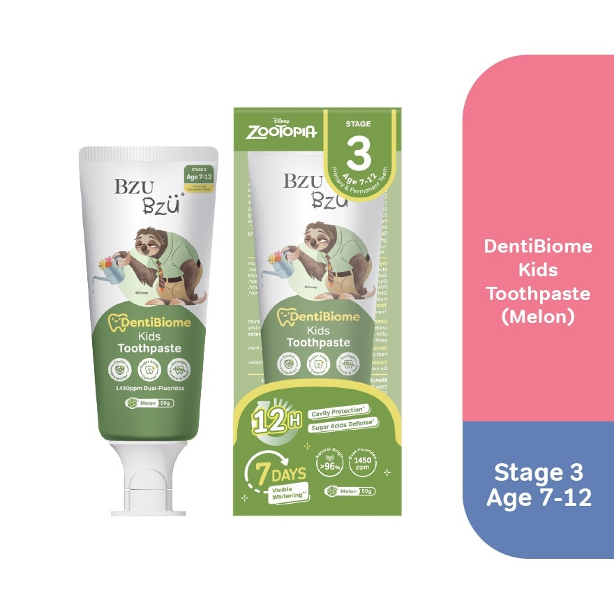 DentiBiome Kids Toothpaste Melon Stage 3 (7-12 Yrs) 50g