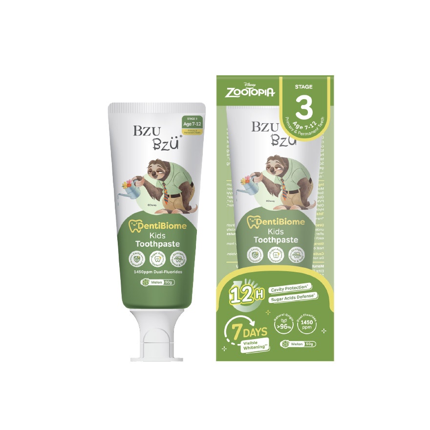 DentiBiome Kids Toothpaste Melon Stage 3 (7-12 Yrs) 50g image