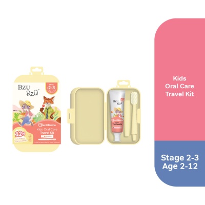 BZU BZU - DentiBiome Kids Oral Care Travel Kit Stage 2-3 (2-12Yrs) image