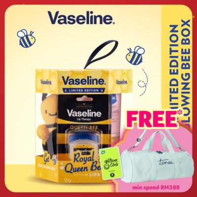 VASELINE Queenbee Festive Lip 7G + Gluta Hya Dewy Radiance Lotion 70ml