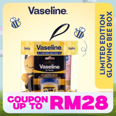 VASELINE Queenbee Festive Lip 7G + Gluta Hya Dewy Radiance Lotion 70ml