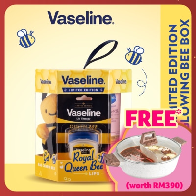 VASELINE Queenbee Festive Lip 7G + Gluta Hya Dewy Radiance Lotion 70ml