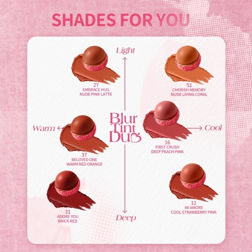 Lychee Makes Lovely Blur Tint Duo 37 Beloved One