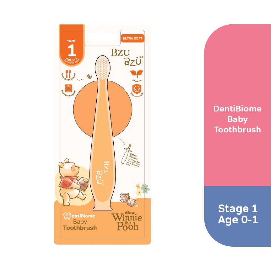 DentiBiome Baby Toothbrush Stage 1 (0-1Yrs) 1s