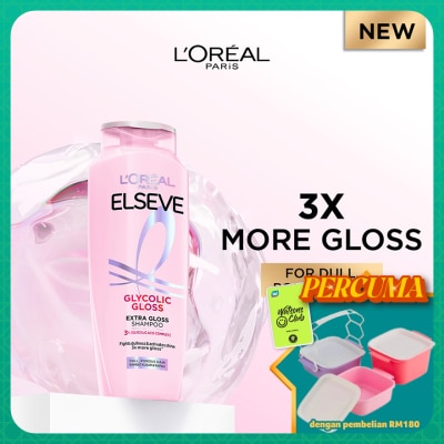 L'OREAL PARIS ELSEVE - Glycolic Gloss Shampoo 280ml