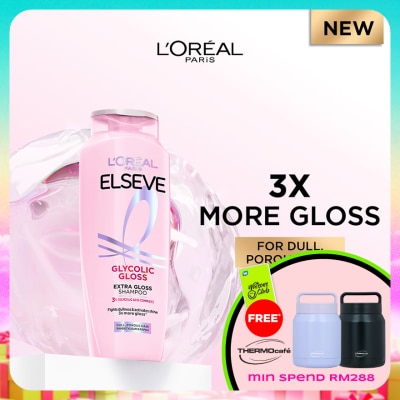 L'OREAL PARIS ELSEVE - Glycolic Gloss Shampoo 280ml