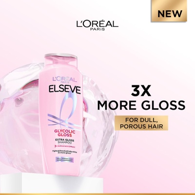 L'OREAL PARIS ELSEVE - Glycolic Gloss Shampoo 280ml