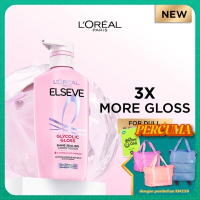 L'OREAL PARIS ELSEVE Glycolic Gloss Conditioner 375ml