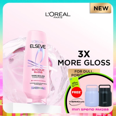 L'OREAL PARIS ELSEVE - Glycolic Gloss Conditioner 265ml