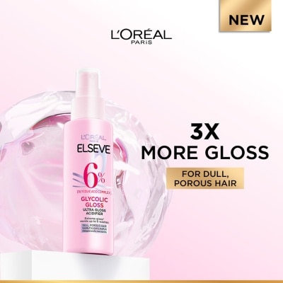 L'OREAL PARIS ELSEVE Glycolic Gloss Acidifier 100ml
