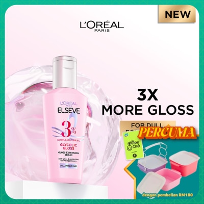 L'OREAL PARIS ELSEVE - Glycolic Gloss Extension Serum 80ml
