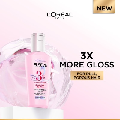 L'OREAL PARIS ELSEVE Glycolic Gloss Extension Serum 80ml