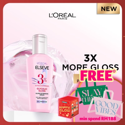 L'OREAL PARIS ELSEVE Glycolic Gloss Extension Serum 80ml