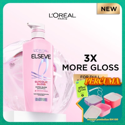 L'OREAL PARIS ELSEVE - Glycolic Gloss Shampoo 620ml