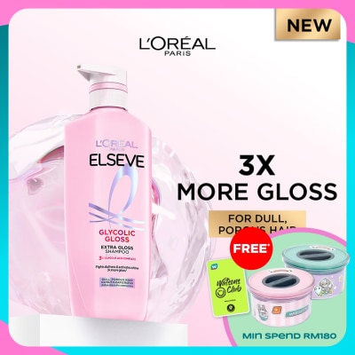L'OREAL PARIS ELSEVE Glycolic Gloss Shampoo 620ml
