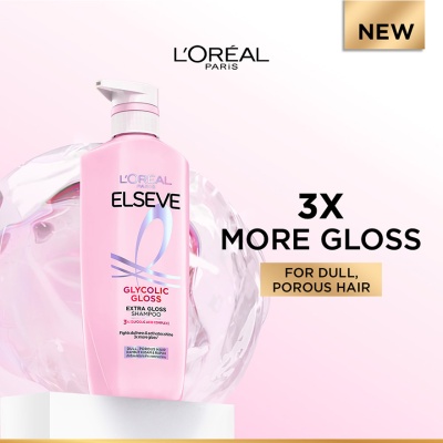 L'OREAL PARIS ELSEVE - Glycolic Gloss Shampoo 620ml