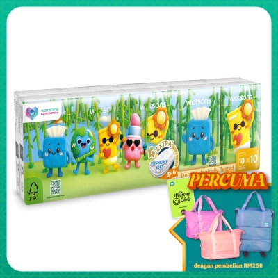WATSONS - Community Velvet Mini Hankies 3PlyX10SheetX10S