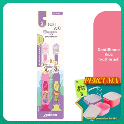 BZU BZU - DentiBiome Kids Toothbrush Stage 2 (2-6Yrs) 2s